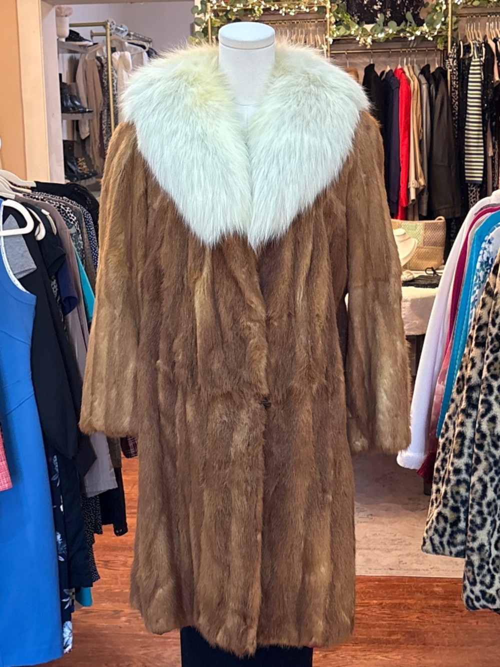 Gorgeous Fox fur coat